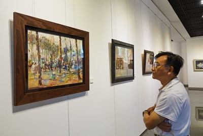 陳凱容西畫個展　中市屯藝中心展出